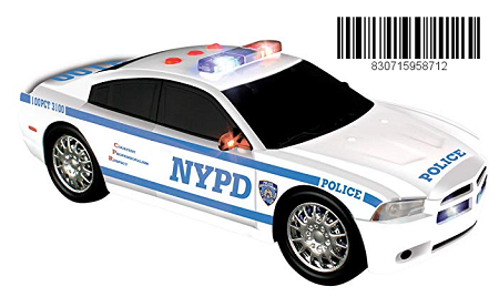  Epoch Air NYPD Motorized Dodge Charger Vehicle