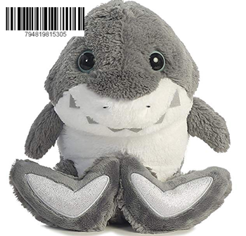 Epoch air World Taddle Toes Molars Shark Plush