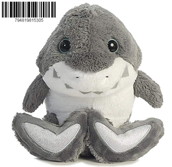 Epoch Air World Taddle Toes Molars Shark Plush